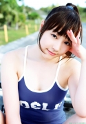 The ninth leader of Morning MusumeSei Fukumura swimsuit gravure049