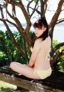The ninth leader of Morning MusumeSei Fukumura swimsuit gravure052