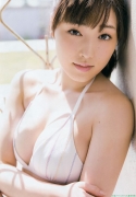 The ninth leader of Morning MusumeSei Fukumura swimsuit gravure063