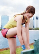 Tall idol Yurina Kumai swimsuit gravure014