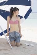 Morning Musume Chisaki Morito swimsuit bikini image at the beach003