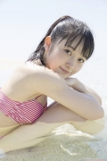 Morning Musume Chisaki Morito swimsuit bikini image at the beach008