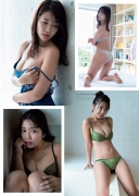 Kizun Amaha swimsuit bikini gravure begins 2021005