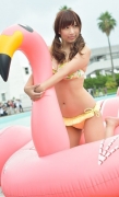 Ozawa Raimu H cup gravure idol swimsuit bikini picture041