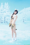 Nana Shirais leopard print bikini gravure002