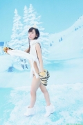 Nana Shirais leopard print bikini gravure029