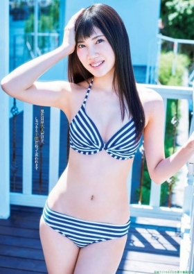 SKE48s 17yearold Ayaba Kitagawa swimsuit image summary020
