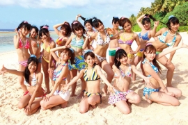 AKB48 Ponytail and Chou Chou Swimsuit Captured Images001