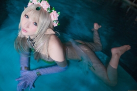 Cosplay fantasy elf saku saku gravia swimsuit images028