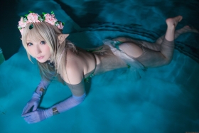 Cosplay fantasy elf saku saku gravia swimsuit images179