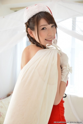 Mio Kayama Santa girl lingerie gravure025