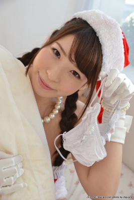 Mio Kayama Santa girl lingerie gravure061