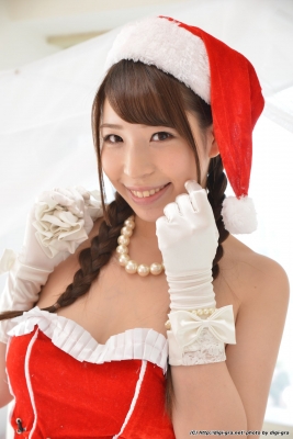 Mio Kayama Santa girl lingerie gravure073