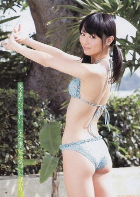 She is also an actress Rio Uchida slender swimsuit bikini image024