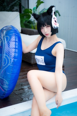 Tomiko School Swimsuit017