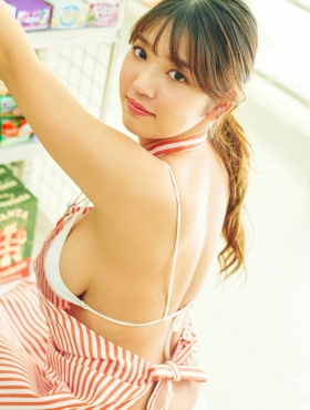 Aoi Fujino swimsuit gravure A promising new star gravure idol who boasts Icup030
