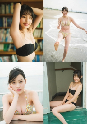 Inoko Reia Swimsuit Gravure Memories of our time together at the end of summer 2021007