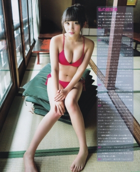 NMB48 Hiiragi Yabushita swimsuit bikini gravure006