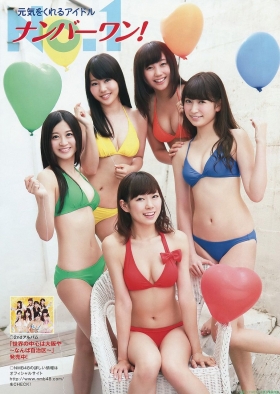 NMB48 Hiiragi Yabushita swimsuit bikini gravure012