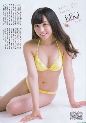 NMB48 Hiiragi Yabushita swimsuit bikini gravure052