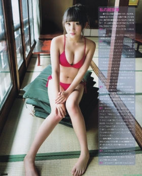 NMB48 Hiiragi Yabushita swimsuit bikini gravure065