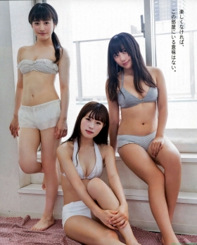 NMB48 Hiiragi Yabushita swimsuit bikini gravure078