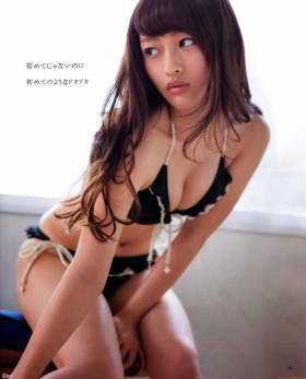 NMB48 Riho Kotani Why is she wearing a swimsuit here005