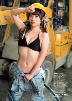 NMB48 Riho Kotani Why is she wearing a swimsuit here010