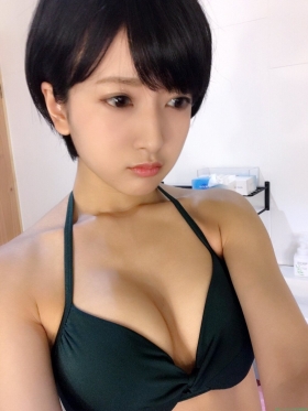 NMB48 Rinka Sudo swimsuit bikini gravure g004