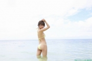 I cup gravure idol Nanoha suit and underwear scrub swimsuit bikini062