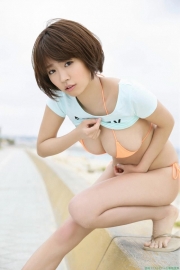 I cup Nanohana swimsuit gravure046