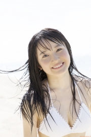 Chisaki Morito Gravure Swimsuit ImagesThe moment whenshe goes from 16 to 17 years old Morning Musume050