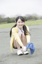 Chisaki Morito Gravure Swimsuit ImagesThe moment whenshe goes from 16 to 17 years old Morning Musume079