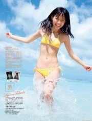 A halfbeautiful girl who is very active as a mogul idolAyana Takeda gravure swimsuit image019