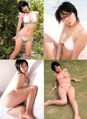Wasa Sato Gravure Swimsuit ImagesIts a cheerful max exposure on a southern island002