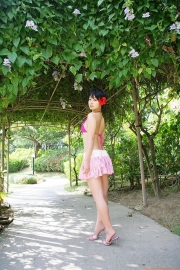 Wasa Sato Gravure Swimsuit ImagesIts a cheerful max exposure on a southern island013