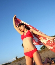 Yukina Kinoshitas bikini shot in a tropical countrywith a great sense of freedom042