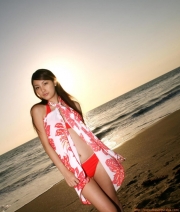 Yukina Kinoshitas bikini shot in a tropical countrywith a great sense of freedom045