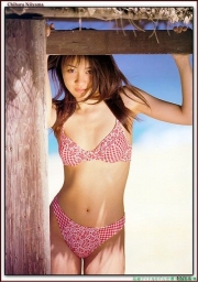 Glamour era Chiharu Niiyama swimsuit gravure026