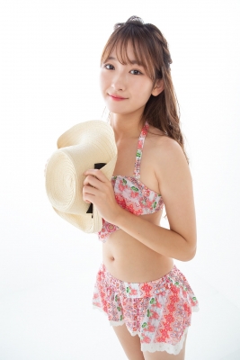 Asami Kondo Swimsuit Gravure Floral Pattern Bikini 2021016