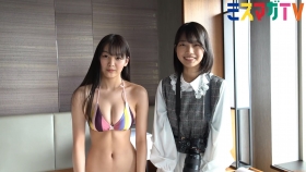 Haruna Yoshizawa Swimsuit Bikini Gravure In a hotel suite 2021003
