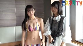 Haruna Yoshizawa Swimsuit Bikini Gravure In a hotel suite 2021016