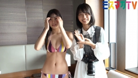 Haruna Yoshizawa Swimsuit Bikini Gravure In a hotel suite 2021019