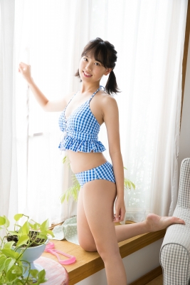 Sarina Kashiwagi School Uniform and Swimsuit2015