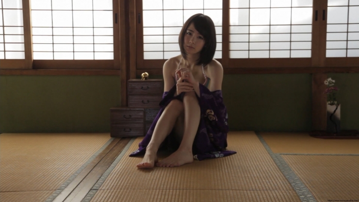 Miko Morita yukata yukata undressing and room12
