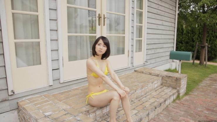 Mikiko Morita Yellow Bikini03
