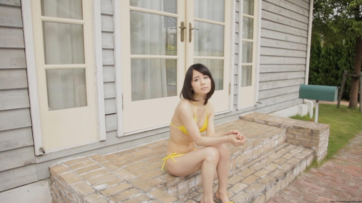 Mikiko Morita Yellow Bikini48