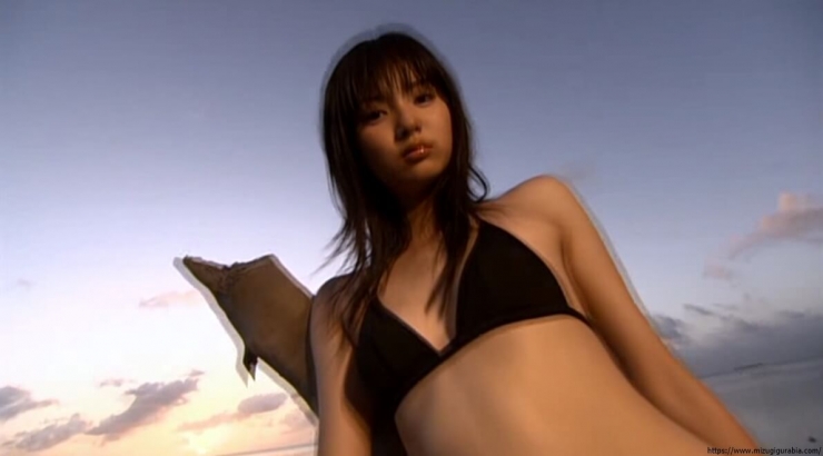 Yua Shinkawa Black Bikini14