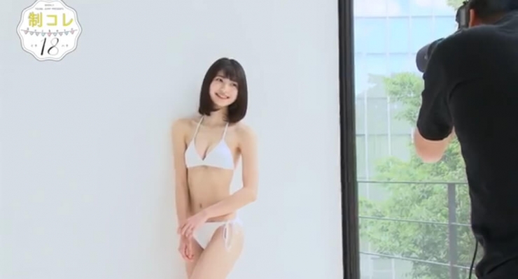 Minami Yamada White Swimsuit Bikini u28