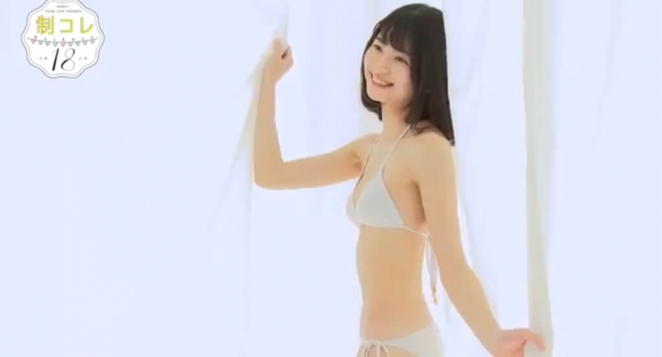 Minami Yamada White Swimsuit Bikini u52